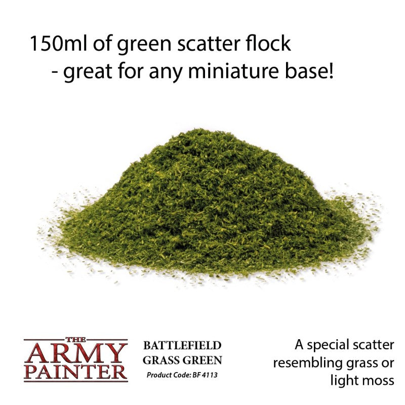 Flocages - Battlefield Grass Green