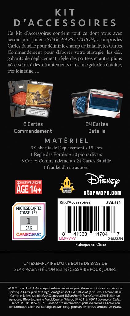 Star Wars Légion : Kit d'Accessoires