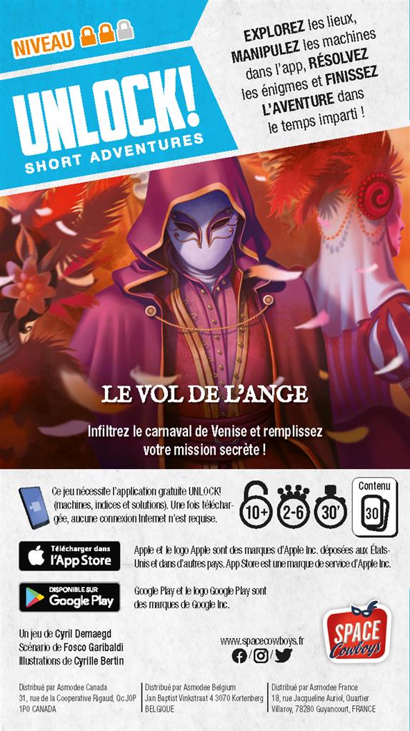Unlock! Short Adventures : Le Vol de l'Ange