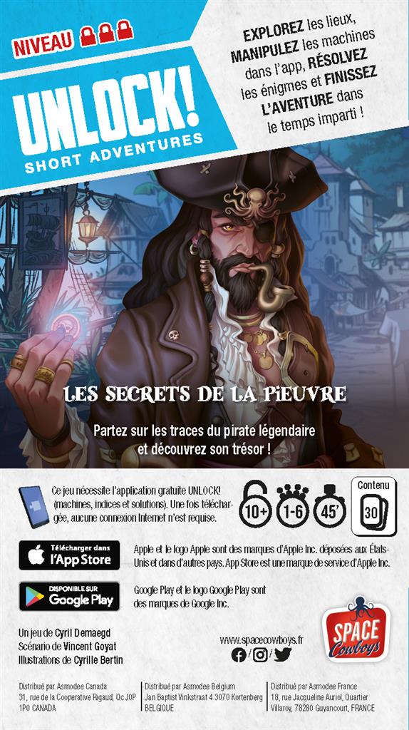 Unlock! Short Adventures : Les Secrets de la Pieuvre
