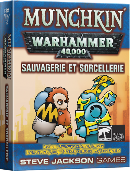 Munchkin Warhammer 40.000 - Savagery and Sorcery Extension - French Version