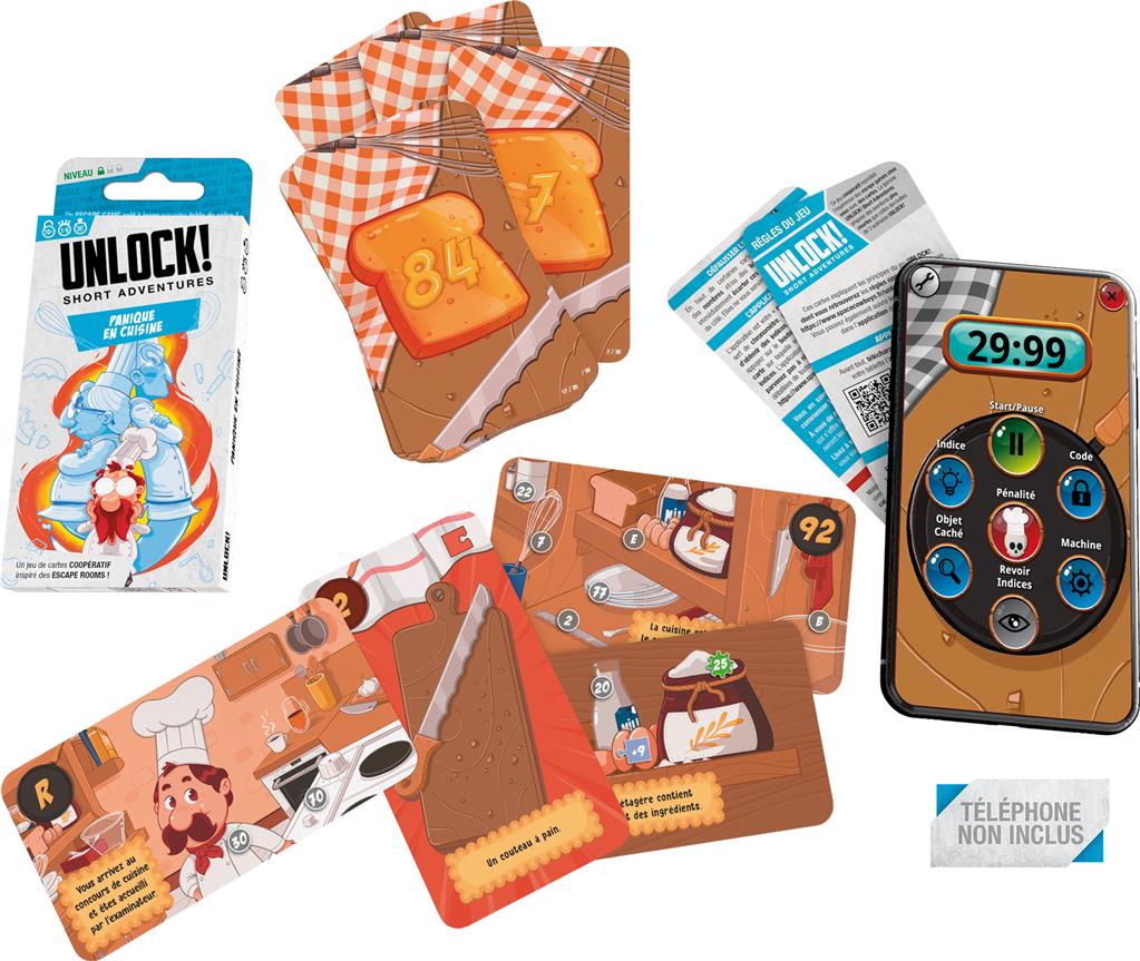 Unlock! Short Adventures : Panique en Cuisine