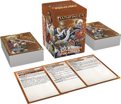 Pathfinder 2 : Cartes de Sorts Focalisés