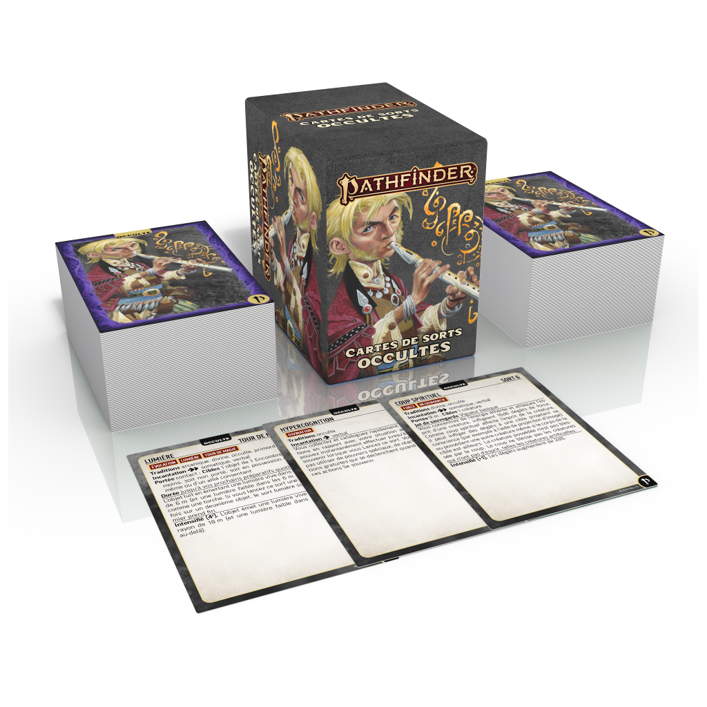 Pathfinder 2 : Cartes de sorts Occultes