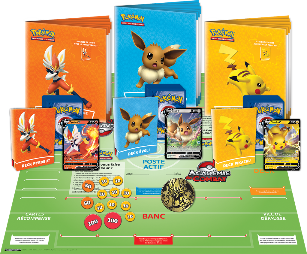 Pokémon : Coffret Académie de Combat V2 (EN STOCK)