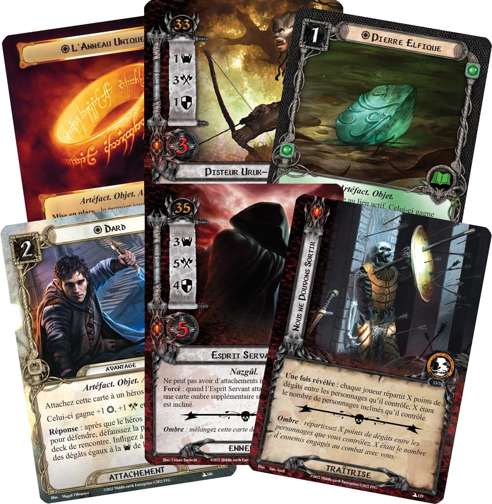 Seigneur des Anneaux  Jeu de Carte Evolutif  : La Communauté de l’Anneau (Saga)