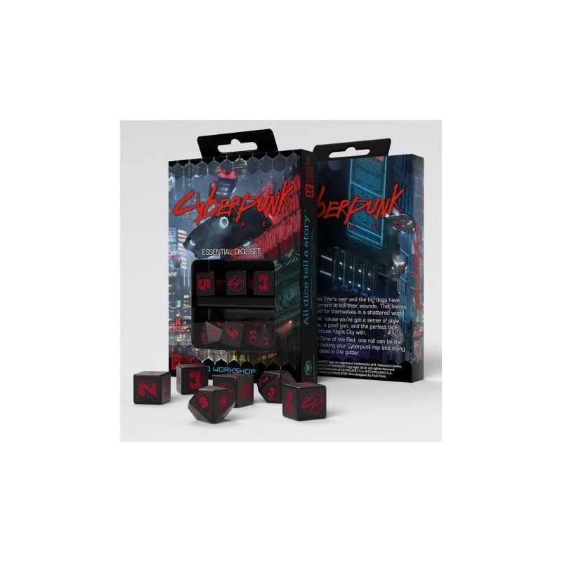 Set de Dés Cyberpunk Red - Les Essentiels de Night City (6)