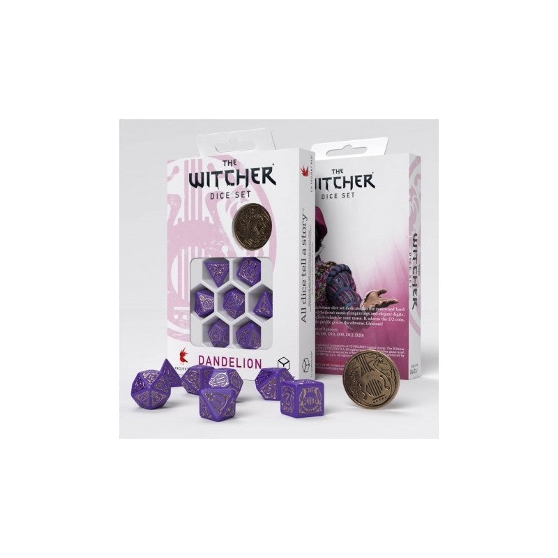 Set de Dés The Witcher - Jaskier, Vicomte de Lettenhove