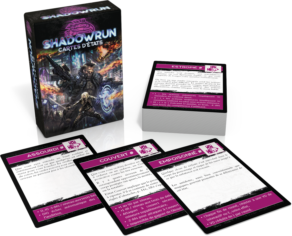 Shadowrun 6 : Cartes d'état