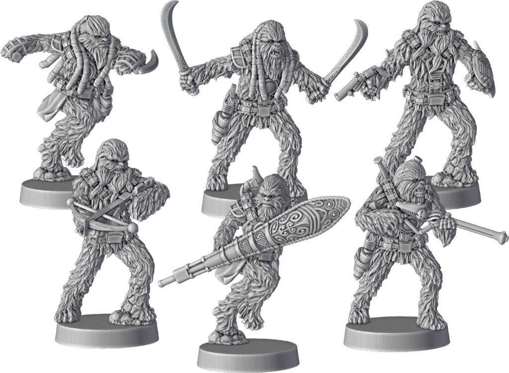 Star Wars Légion : Combattants Wookies