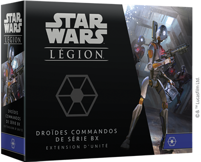 Star Wars Légion : Droïdes Commandos de Série BX