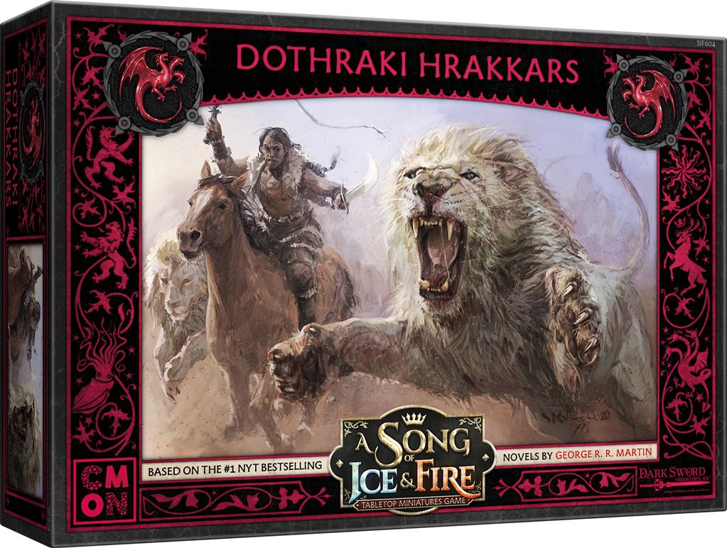 Trône de Fer Jeu de Figurine :  Hrakkars Dothraki [T11]