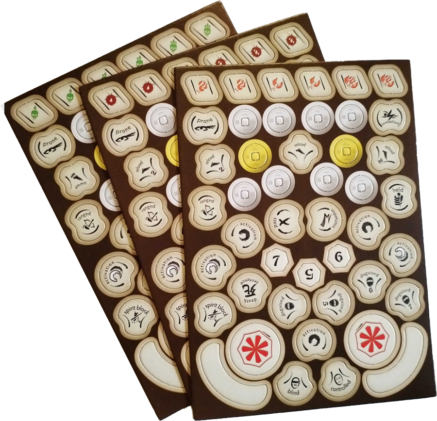 Bushido - Bushido Risen Sun Token set