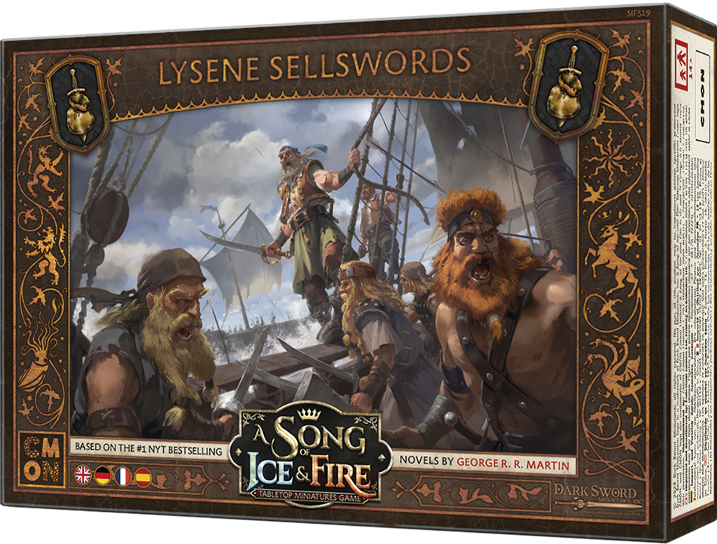 Trone de Fer Jeu de Figurines : Epées Louées de Lys [N23]