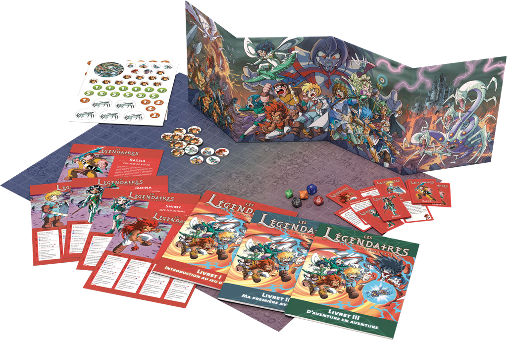 Les Légendaires - Le jeu d'aventures