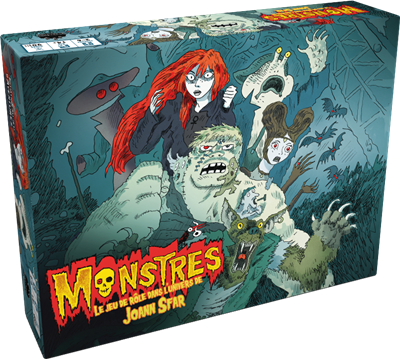 Monstres :Initiation au jeu d'Aventures Joann Sfar