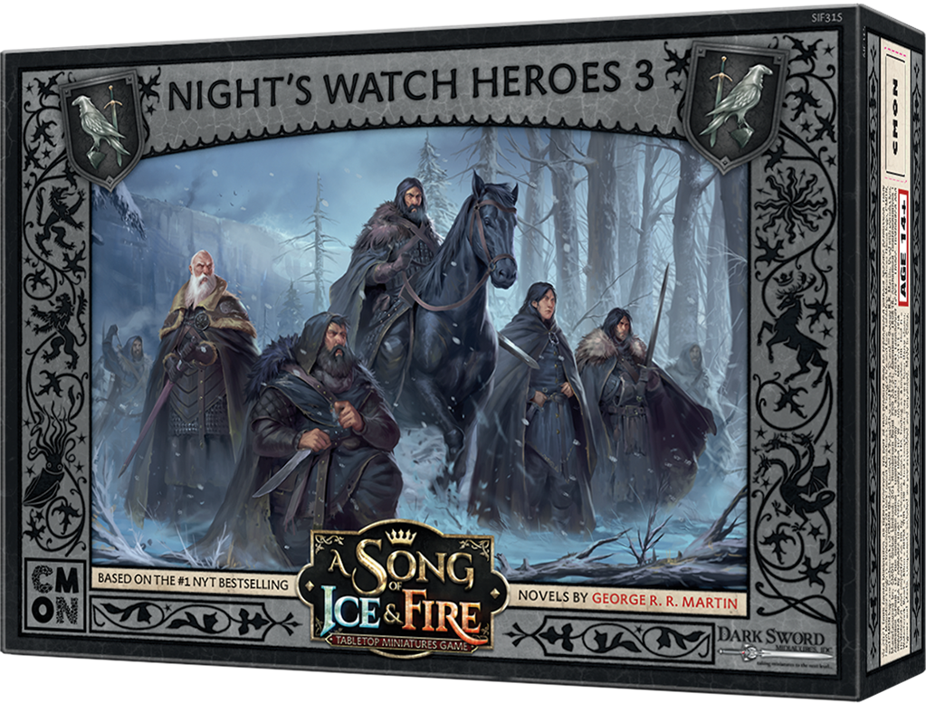 Trône de Fer Jeu de Figurine : Héros de la Garde de Nuit #3 [GN20]