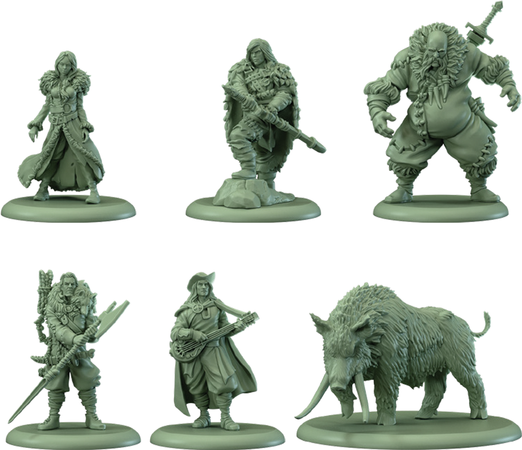 Trône de Fer Jeu de Figurine :  Héros du Peuple Libre #3[PL20]