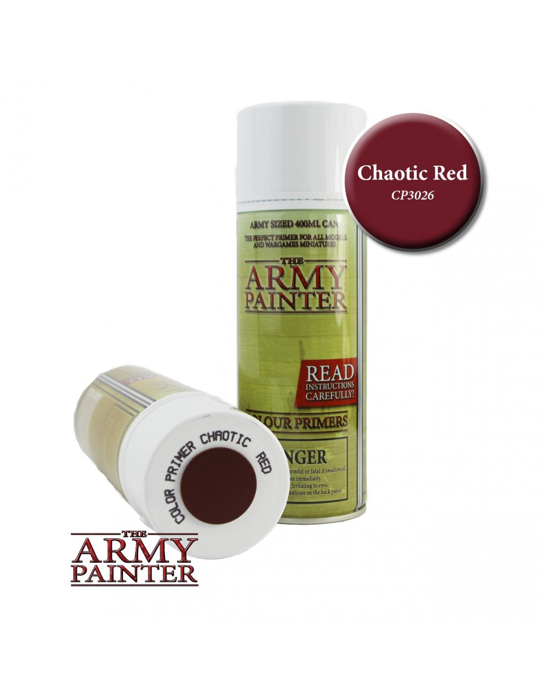 Army Painter - Bombes - Colour Primer - Chaotic Red
