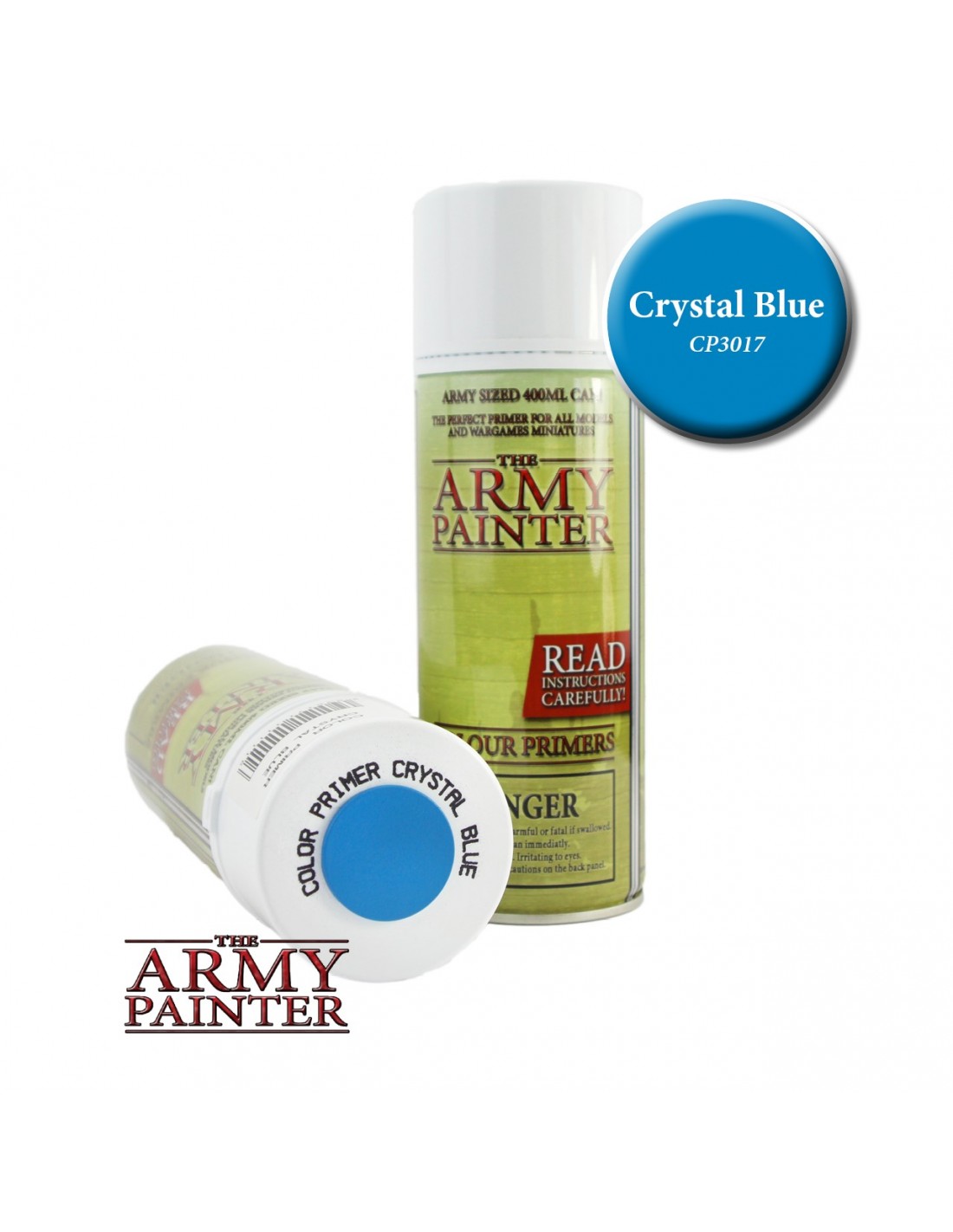 Army Painter - Bombes - Colour Primer - Crystal Blue