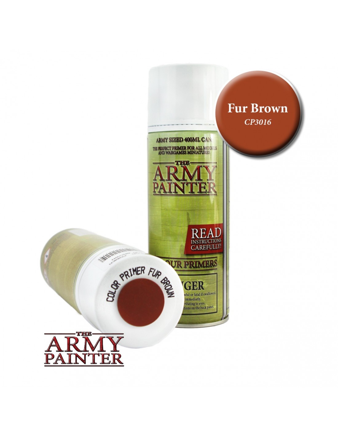 Army Painter - Bombes - Colour Primer - Fur Brown