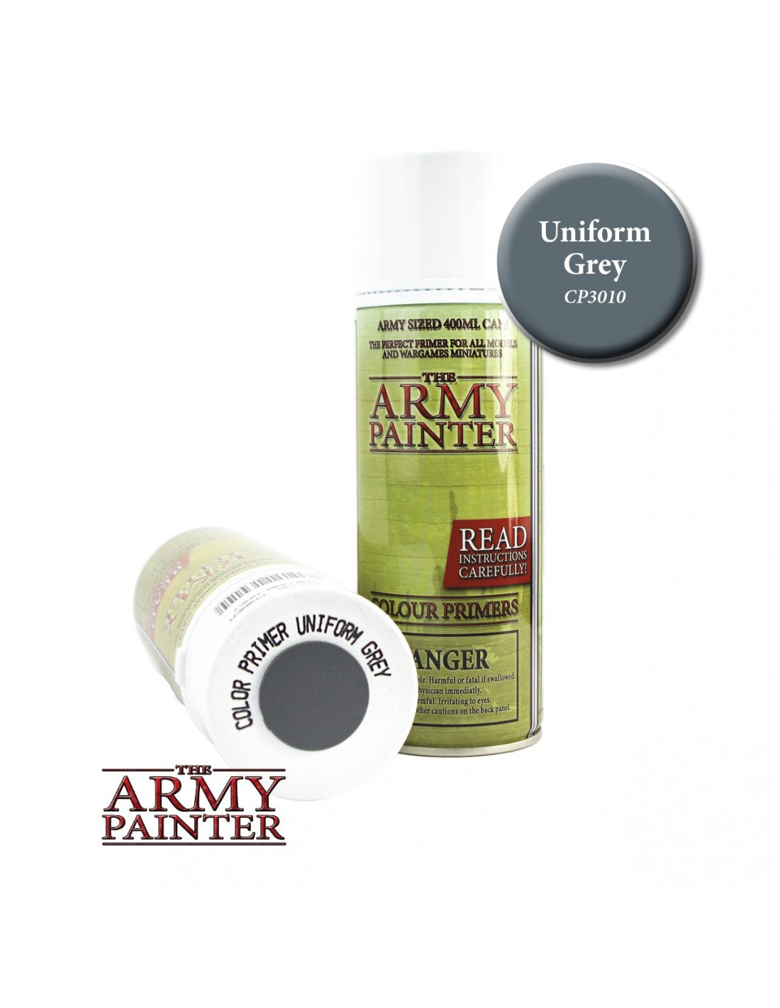 Army Painter - Bombes - Colour Primer - Uniform Grey