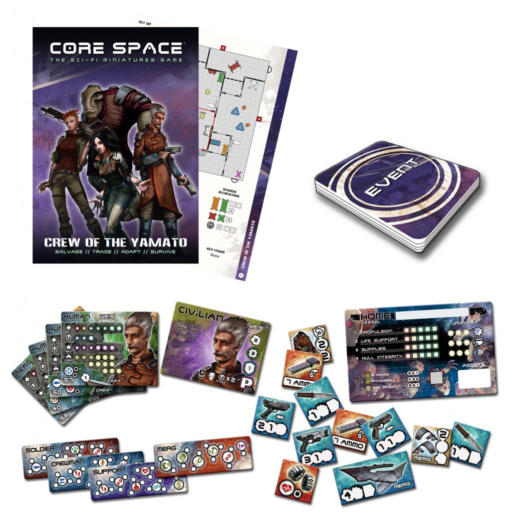 Core Space - Extension Yamato crew (en Anglais)