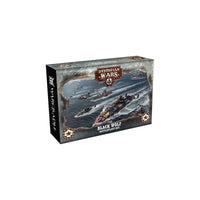 Dystopian Wars-BLACK WOLF BATTLEFLEET SET