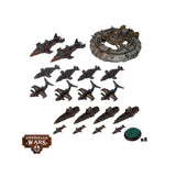 Dystopian Wars-BLACK WOLF BATTLEFLEET SET