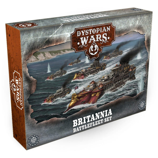 Copie de Dystopian Wars- BRITANNIA BATTLEFLEET SET