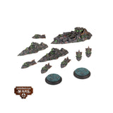 Dystopian Wars- DESCARTES BATTLEFLEET SET