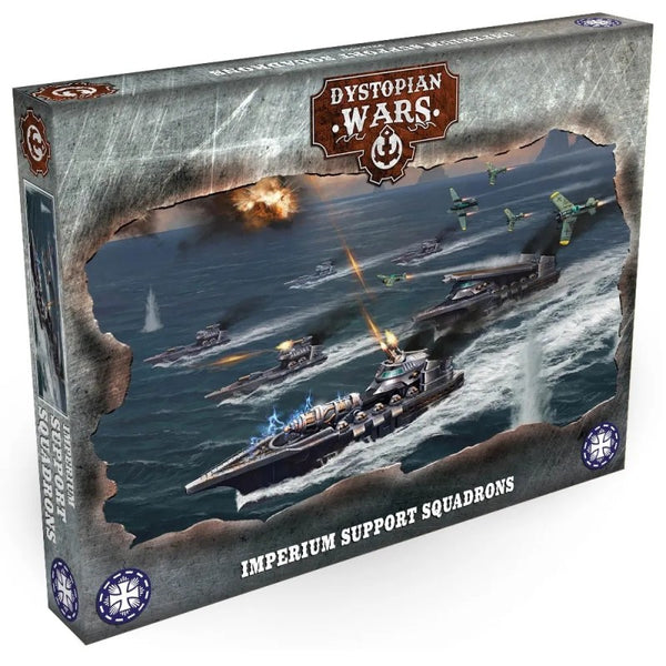 Dystopian Wars- IMPERIUM SUPPORT SQUADRONS