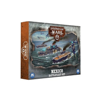 Dystopian Wars-MEXICO BATTLEFLEET SET