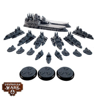 Copie de Dystopian Wars- SULEIMAN BATTLEFLEET SET