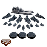 Copie de Dystopian Wars- SULEIMAN BATTLEFLEET SET