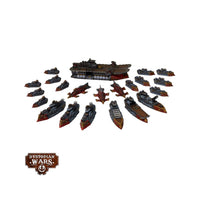 Dystopian Wars- VICTORY BATTLEFLEET SET