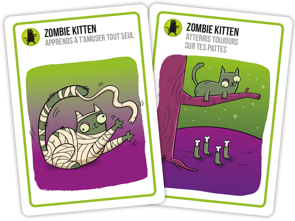 Exploding Kittens :Zombie Kittens (*** Opération Exploding Kittens ***)