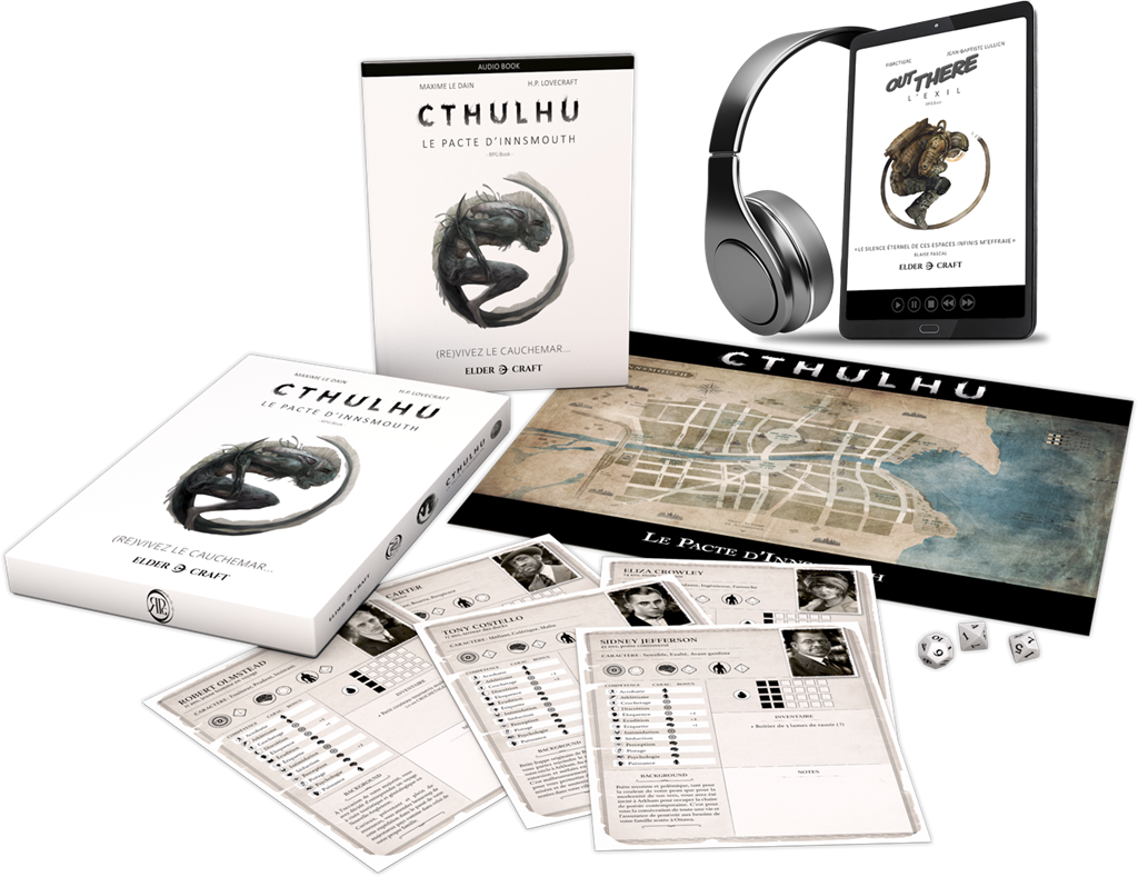 RPG Audio BOX Cthulhu : Le Pacte d'Innsmouth