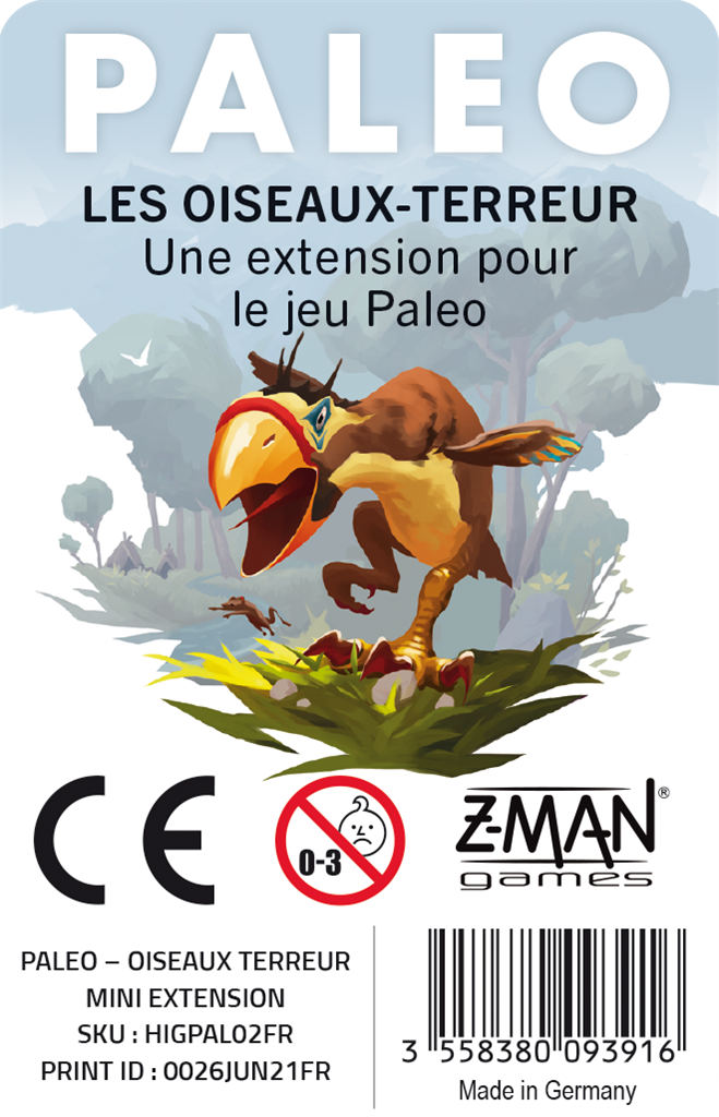 Paleo : Les Oiseaux-Terreur (Extension)