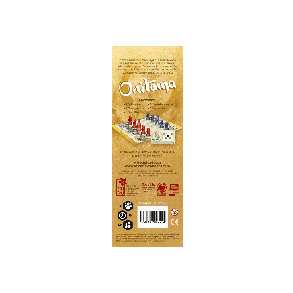 Onitama (EN STOCK)(SOLDES D'HIVER 2026)