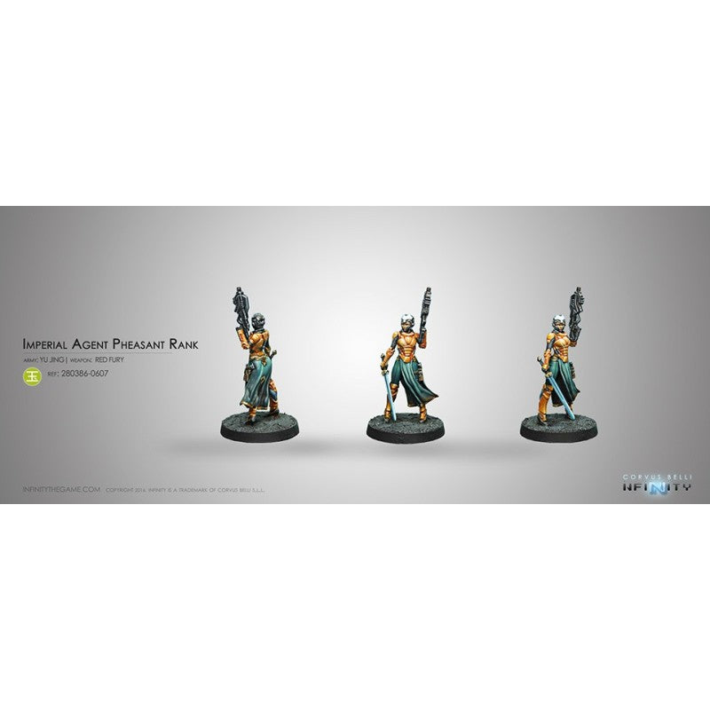 Infinity - Imperial Agent Pheasant Rank (Red Fury)