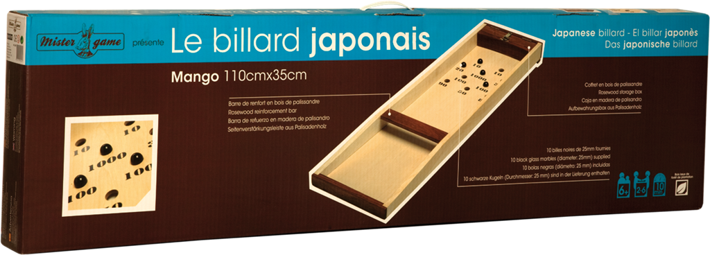 Billard Japonais Mango 110 x 35 cm  (LIVRAISON GRATUITE)