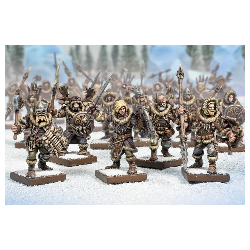 Kings of War  Alliance du Nord  - RÉGIMENT D'HOMMES DES CLANS