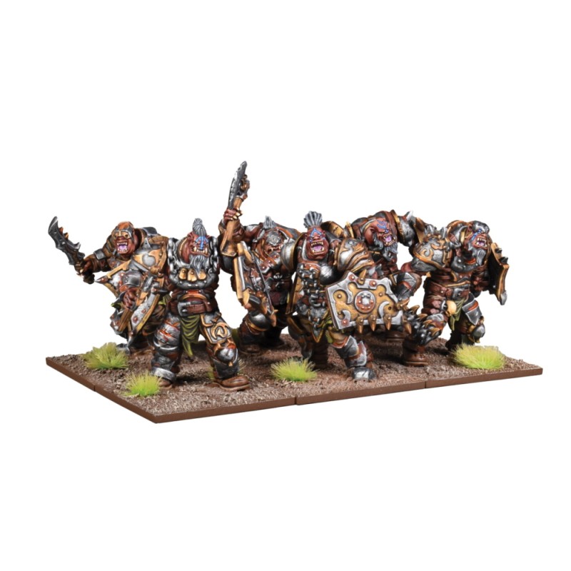Kings of war ogres  - HORDE DE GUERRIERS
