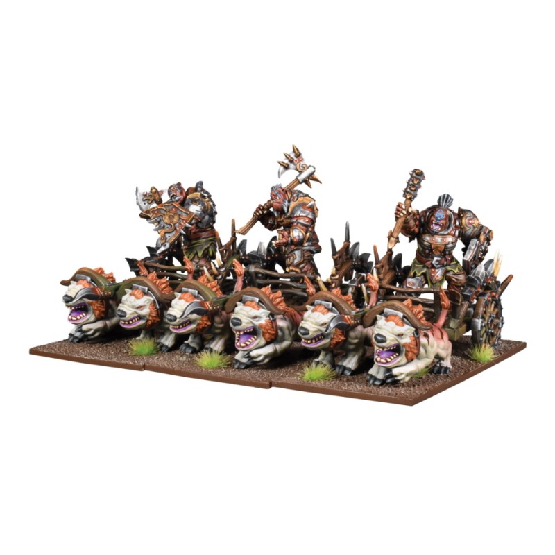 Kings of war ogres  - MÉGA ARMÉE (LIVRAISON GRATUITE)
