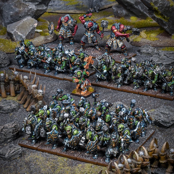 Kings of War Orcs de la Faille - ARMÉE (2021) (LIVRAISON GRATUITE)