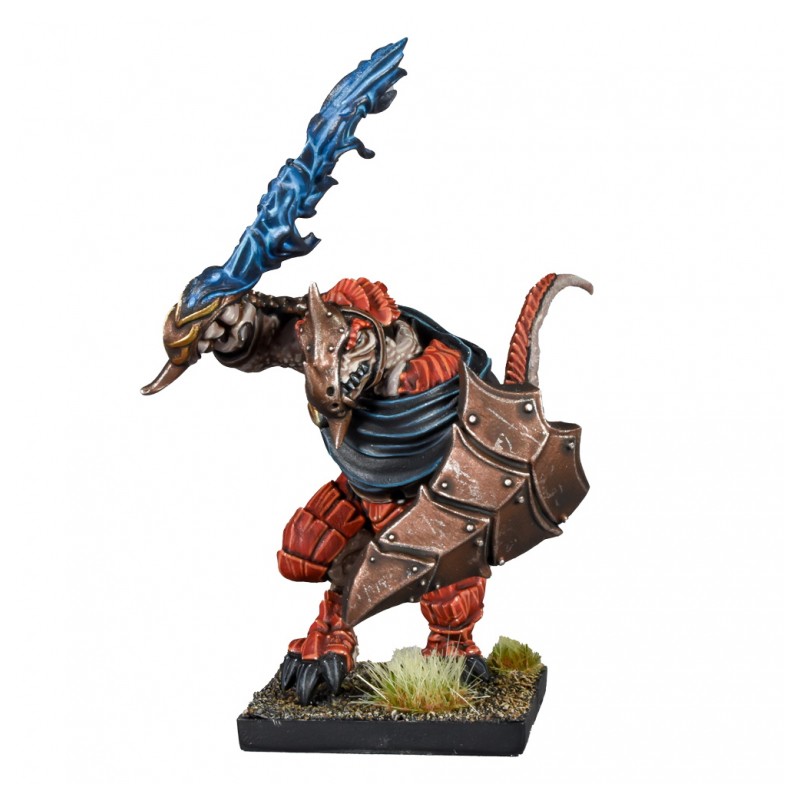 Kings of War Salamandres -CAPITAINE DE GUERRE