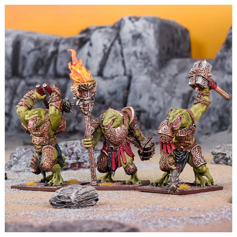 Kings of War Salamandres - RÉGIMENT DE TYRANS