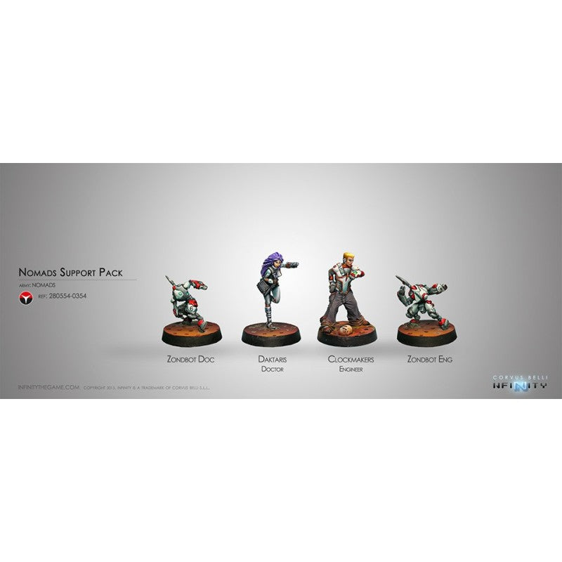 Infinity - Nomads Support Pack (Daktari ref 353 ref 202 ref 147)