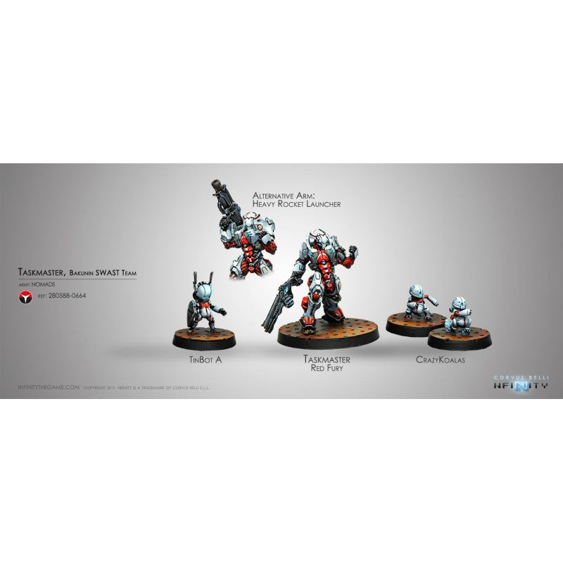 Infinity - Taskmaster, Bakunin SWAST Team